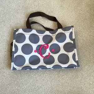 Small Thirty-One Tote with Embroidered C